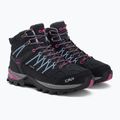 Cizme de trekking pentru femei CMP Rigel Mid Wp gri 3Q12946/66UM 4