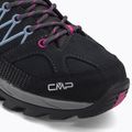 Încălțăminte de trekking pentru femei CMP Rigel Mid Wp titanio/skyway 7