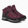 Încălțăminte de trekking pentru femei CMP Rigel Mid Wp prugna 4