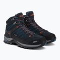 Cizme de trekking pentru bărbați CMP Rigel Mid Wp albastru marin 3Q12947/27NM 4