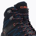 Cizme de trekking pentru bărbați CMP Rigel Mid Wp albastru marin 3Q12947/27NM 9