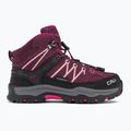 CMP cizme de trekking pentru copii Rigel Mid Wp maroon 3Q12944/05HM 2