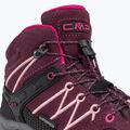 CMP cizme de trekking pentru copii Rigel Mid Wp maroon 3Q12944/05HM 10