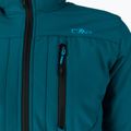 Jachetă pentru bărbați CMP softshell albastru 3A01787N/M916 3