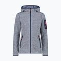 Hanorac din fleece gri CMP pentru femei 3H19826/02MM 8