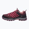 Pantofi de trekking pentru juniori CMP Rigel Low Wp plum/peach 3