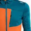 Tricou de trekking pentru bărbați CMP portocaliu și albastru 33G6597/C550 3