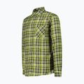 Cămașă verde pentru bărbați CMP 30T9927/52ZN 3