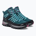 Cizme de trekking pentru femei CMP Rigel Mid Wp albastru 3Q12946/16NN 4
