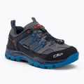 CMP cizme de trekking pentru copii Rigel Low Wp gri-albastru 3Q54554/69UN