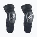 Apărători de ciclism pentru genunchi Alpinestars A-Impact Plasma Elite Shield Knee black/white