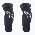 Apărători de ciclism pentru genunchi Alpinestars A-Impact Plasma Elite Knee black/white