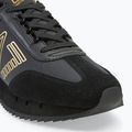 Încălțăminte EA7 Emporio Armani Black & White Vintage triple black/ gold 7