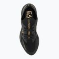 EA7 Emporio Armani negru și alb Altura Knit triple negru / aur pantofi negru / aur 5