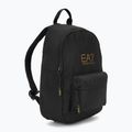 Rucsac de oraș pentru copii EA7 Emporio Armani Train Core 6 l black / gold logo 2