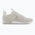 Încălțăminte EA7 Emporio Armani Black & White Laces silver birch/gold