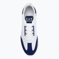 Încălțăminte EA7 Emporio Armani Black & White Vintage white/medieval blu 5
