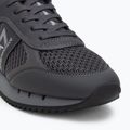 Încălțăminte EA7 Emporio Armani Black & White Laces asphalt grey/silv.g7 7