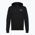 Bluză pentru bărbați Emporio Armani EA7 Train Logo Series Extended Logo Hoodie black / white