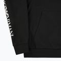 Bluză pentru bărbați Emporio Armani EA7 Train Logo Series Extended Logo Hoodie black / white 3