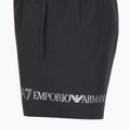 Șort de înot pentru bărbați EA7 Emporio Armani Extended Logo Boxer black / silver 3