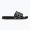 Papuci EA7 Emporio Armani Water Sports All Over full black / white 2