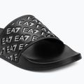 Papuci EA7 Emporio Armani Water Sports All Over full black / white 7