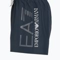 Șort de înot pentru bărbați EA7 Emporio Armani Swim Trunks With Oversized Logo armani blue / silver 3
