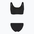 Costum de baie din două piese pentru femei EA7 Emporio Armani Maxi Logo Bikini Top black 2
