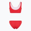 Costum de baie din două piese pentru femei EA7 Emporio Armani Maxi Logo Bikini Top racing red 2