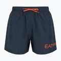 Șort de înot pentru bărbați EA7 Emporio Armani Extended Logo Boxer armani blue / tangerine tango