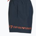 Șort de înot pentru bărbați EA7 Emporio Armani Extended Logo Boxer armani blue / tangerine tango 3