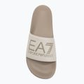 Papuci EA7 Emporio Armani Water Sports Visibility cobblestone / silver birch 5