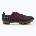 Pantofi de ciclism MTB pentru bărbați DMT GK1 negru/bordeaux 2