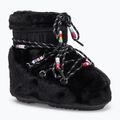 Ghete de zăpadă pentru femei Moon Boot Icon Low Faux Fur Beads black