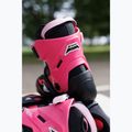 Role pentru copii cu protecții Rollerblade Microblade Combo Jr black/pink 9