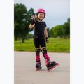 Role pentru copii cu protecții Rollerblade Microblade Combo Jr black/pink 12