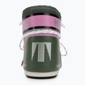 Ghete de zăpadă pentru femei  Moon Boot Icon Low Space Racing forest green/silver/pink 6