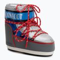 Ghete de zăpadă pentru femei  Moon Boot Icon Low Space Racing silver/blue/red