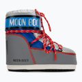 Ghete de zăpadă pentru femei  Moon Boot Icon Low Space Racing silver/blue/red 2