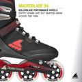 Role pentru bărbați Rollerblade Macroblade 84 black/sand/red 8