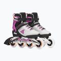 Role pentru femei Rollerblade Macroblade 84 W light grey/violet/orange 4