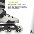 Role Rollerblade Twister 90R white smoke/black 8