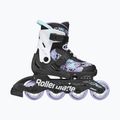 Role pentru copii Rollerblade Microblade SL Jr black/lavender/light blue 2