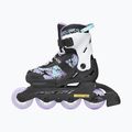 Role pentru copii Rollerblade Microblade SL Jr black/lavender/light blue 3
