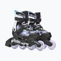 Role pentru copii Rollerblade Microblade SL Jr black/lavender/light blue 4