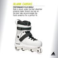 Role pentru bărbați Rollerblade Blank Canvas white 7