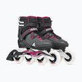 Role pentru femei Rollerblade Macroblade 90 W black/burgundy/ocean green 4