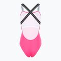 Costum de baie EA7 Emporio Armani Logo Tape One Piece neon pink 2