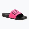 Papuci EA7 Emporio Armani Water Sports Visibility pink fluo / black